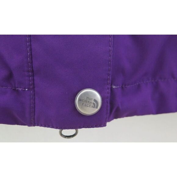 The North Face Women's Sz S Purple/Gray Full Zip Hooded Hyvent Jacket $180 - Picture 4 of 16